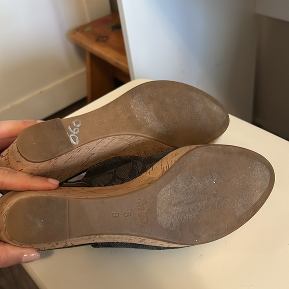 Coach printed wedges - Picture 4 of 4